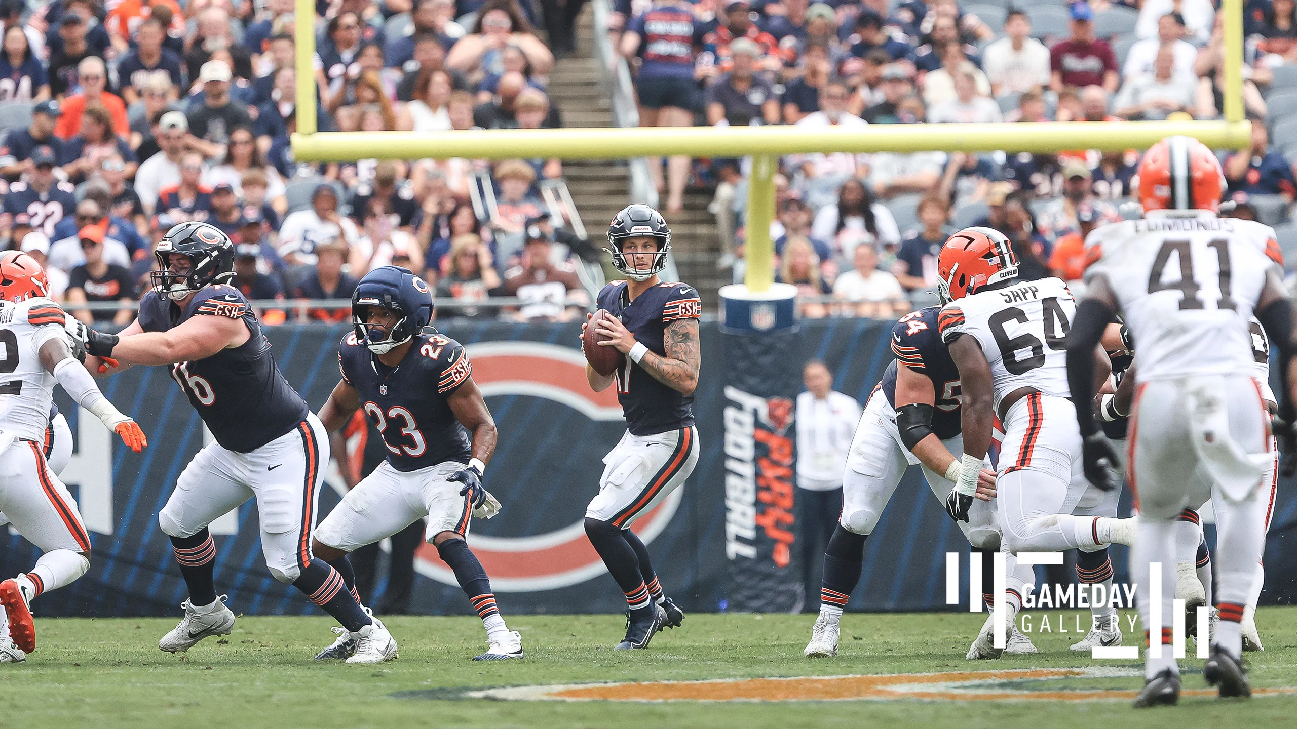 Bears 34, Browns 10: fiesta en Soldier Field y 34 puntos sin respuesta
